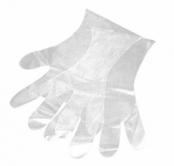 Поварские полиэтиленовые перчатки
